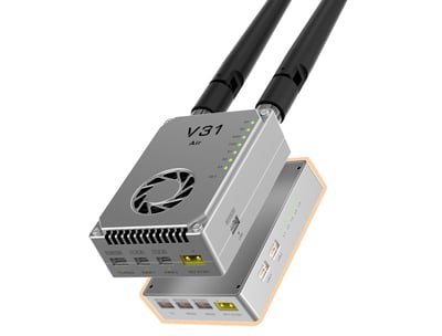 E11 port expansion dock can extend more LAN , serial ports.