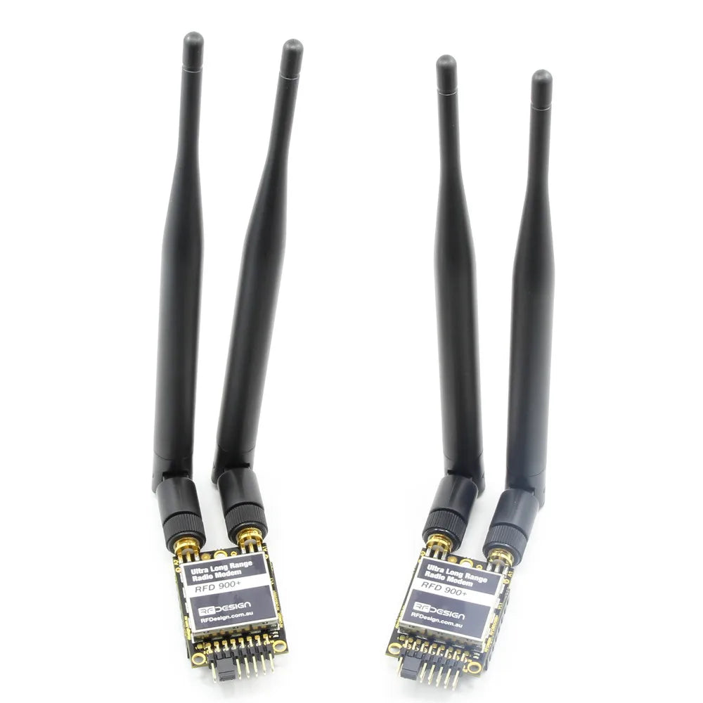Over 40km RFD900A Telemetry, Over 40km RFD 900 Plus 900MHz Ultra Long Range Radio Data Modem with Antenna for APM PIX Flight Controller