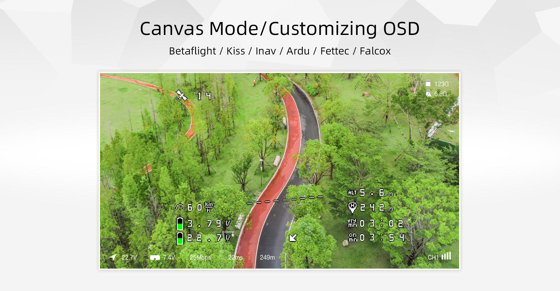 Walksnail Avatar HD Nano Kit V3 - مع كاميرا 60FPS 1080P/720P وتخزين 5.8G VTX 32G لنظام إرسال الفيديو FPV 10 Canvas Mode