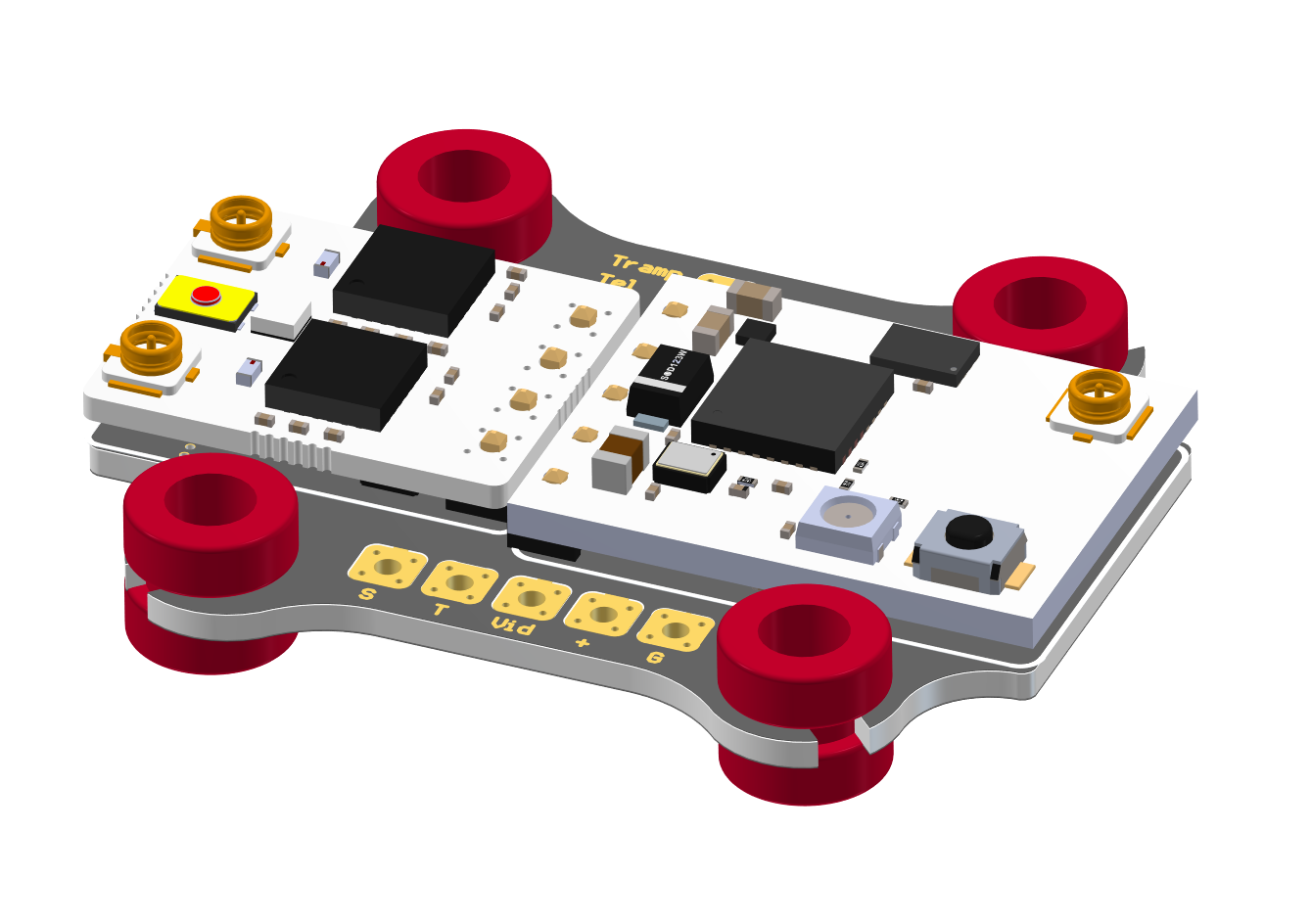 ImmersionRC Ghost Atto Duo Receiver, the Atto Duo is a high-end receiver for drone racing . it 
