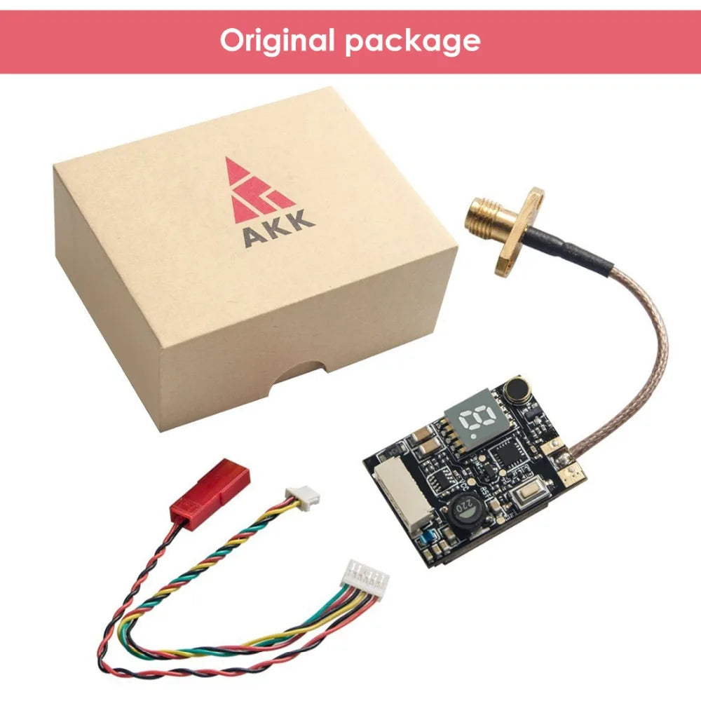 AKK X2P/X2 5.8Ghz 40CH VTX, Please contact us ASAP if you not satisfied with the order,We will offer our best service
