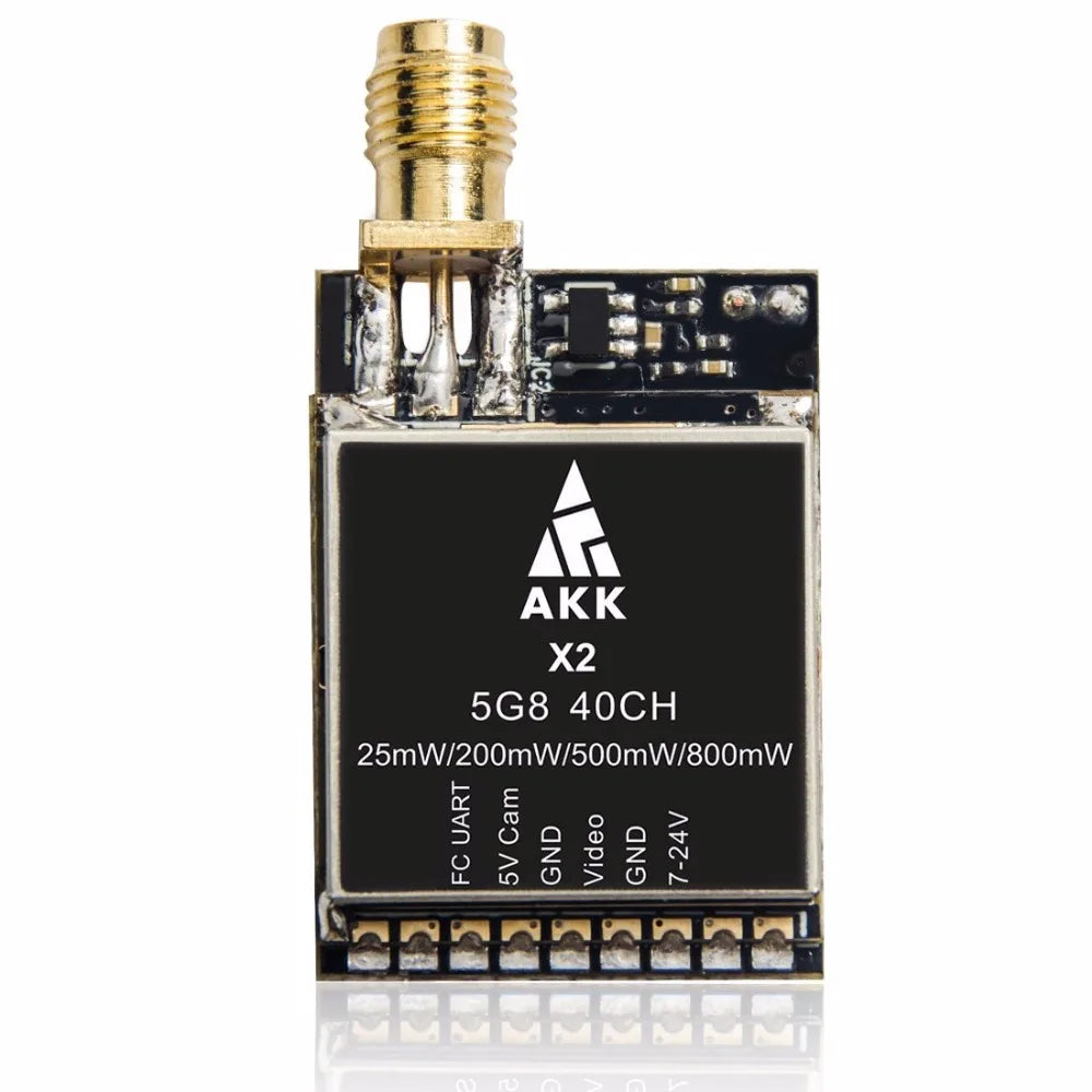 AKK X2P/X2 5.8Ghz 40CH VTX, AKK X2 is a factory specializing in the production of FPV