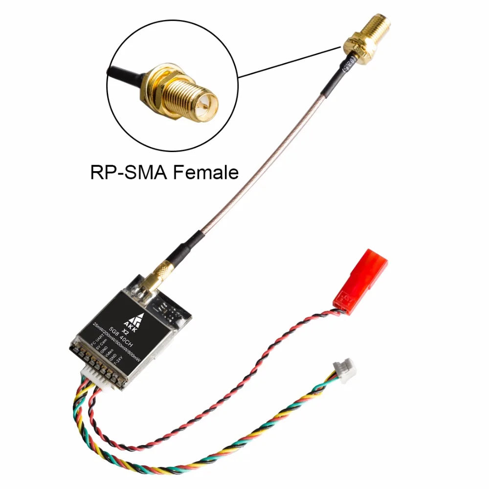AKK X2P/X2 5.8Ghz 40CH VTX, AKK X2P/X2