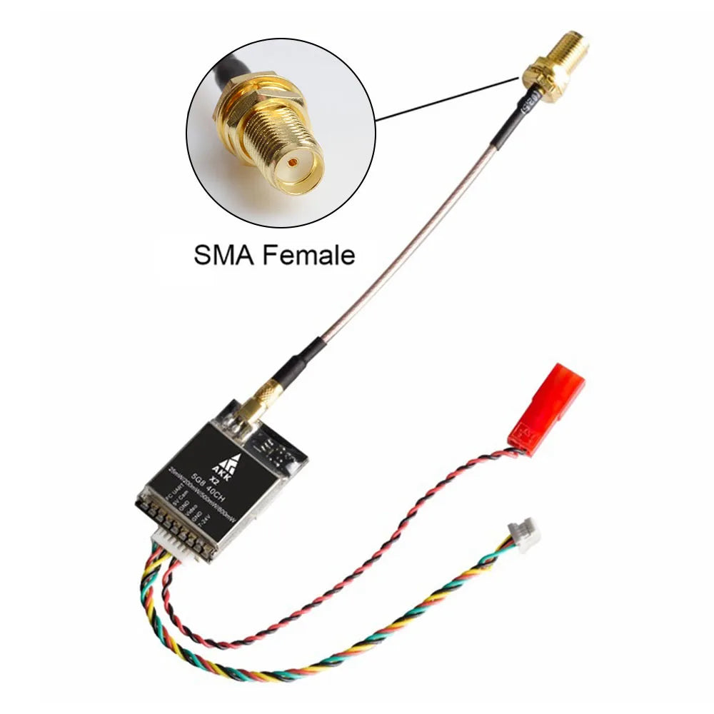 AKK X2P/X2 5.8Ghz 40CH VTX