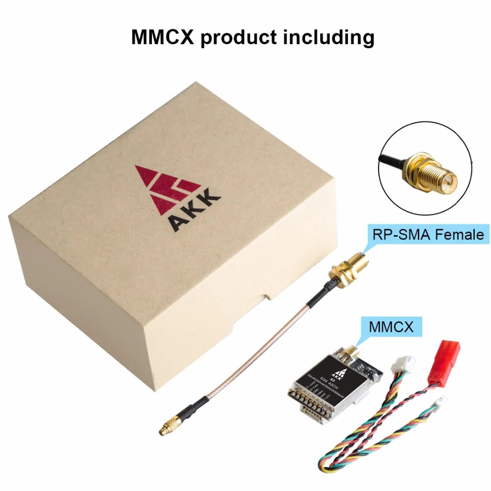 AKK X2P/X2 5.8Ghz 40CH VTX, AKK X2P/X2