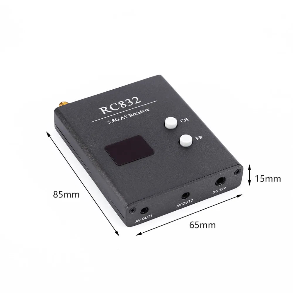 AKK TS832 VTX, >>3.Easily Change frequency channels and bands by pressing button