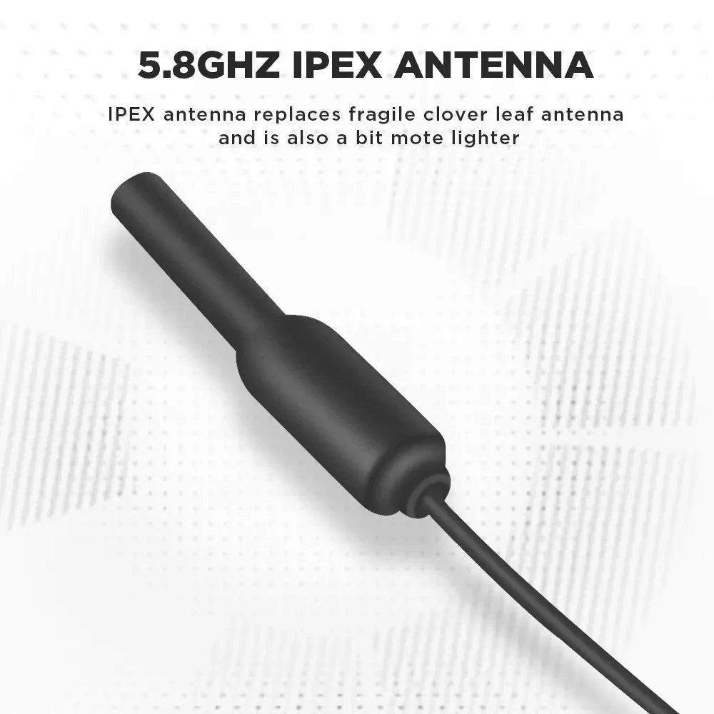 2PCS AKK Eachine AX03 VTX, 5.8GHZ IPEX ANTENNA is a bit mote lighter than