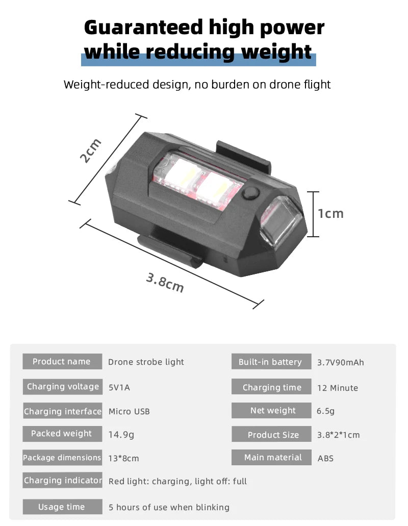 3.8*2*1cm Package dimensions 13*8cm Main material ABS Char