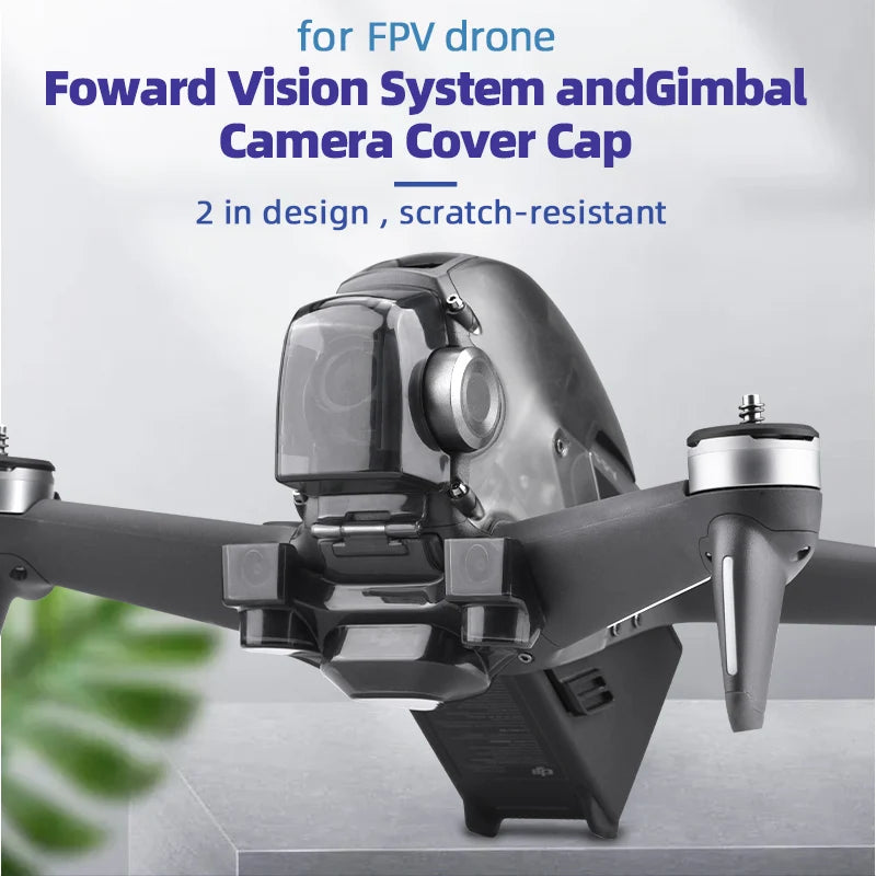 Lens Cap for DJI FPV Combo, for FPV drone Foward Vision System andGimbal Camera Cover Cap 2 in design