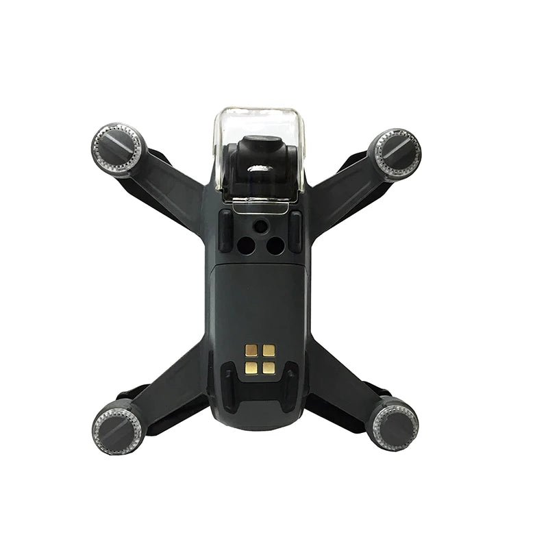 غطاء عدسة واقي للكاميرا لطائرة DJI Spark Drone - أجزاء غطاء مقاومة للغبار ونظام استشعار أمامي ثلاثي الأبعاد 6 the lens cap must be removed before take off, Package include: 1* Camera cap, (