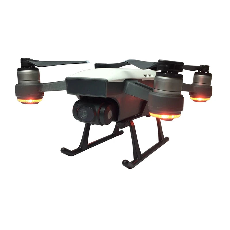 Landing Gear for DJI Spark Drone, to increase the height between the fuselage and the ground by about 3.0cm .