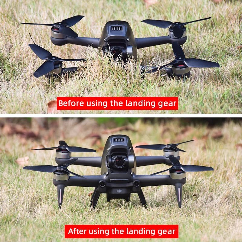 Quick Release Landing Gear, Before using the landing gear . Before using