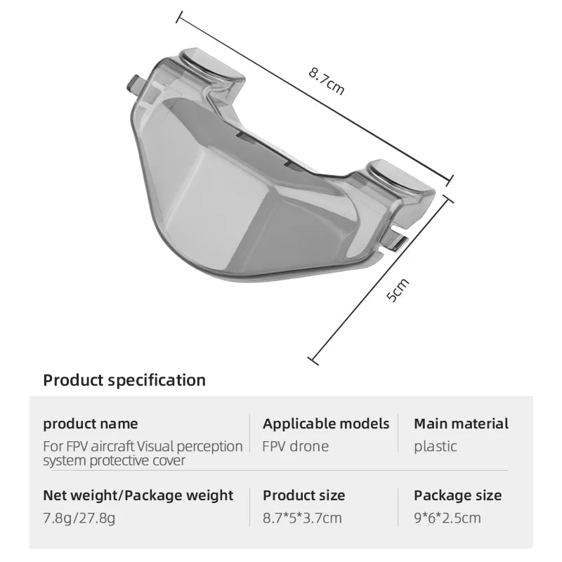 FPV drone protective cover . package size 7.8g/27.8g 8.
