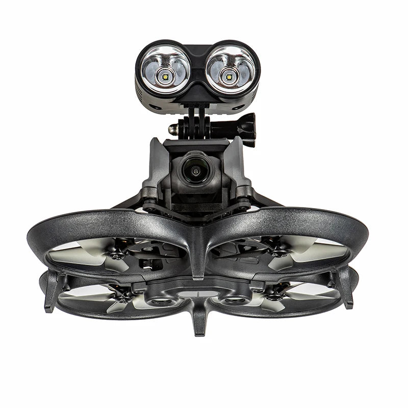 ضوء البحث لـ DJI Avata - ملحق ضوء الطيران الليلي ضوء المصباح الكشاف Avata FPV ملحقات الطائرة بدون طيار 14 Search Light For DJI Avata, it can also be attached to the body of the drone using double-sided adhesive