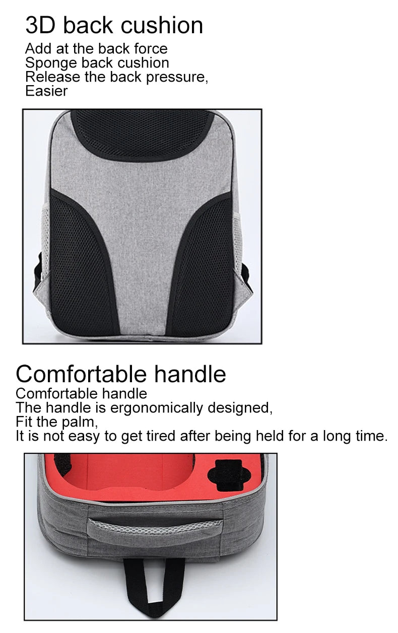 حقيبة ظهر DJI Avata - حقيبة تخزين نظارات الطيران لحقيبة تخزين التحكم عن بعد DJI Avata 22 For DJI Avata Backpack, 3D back cushion Add at the back force Sponge back cushion Release the back pressure,