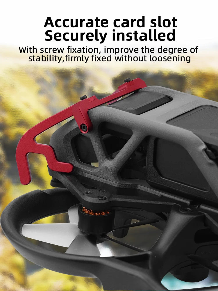 Gimbal Camera Anti-collision Bar for DJI Avata Combo Drone, Accurate card slot Securely installed With screw fixation, improve the degree of stability,