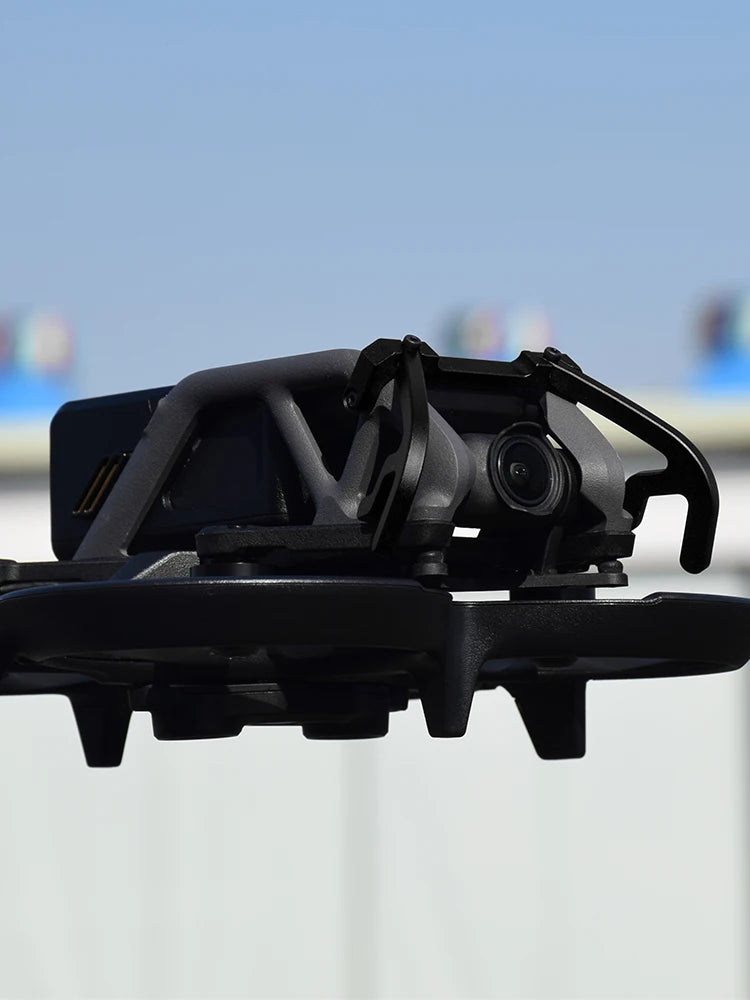 aluminum alloy integrally molded, light weight, almost no impact on flight, surface with 