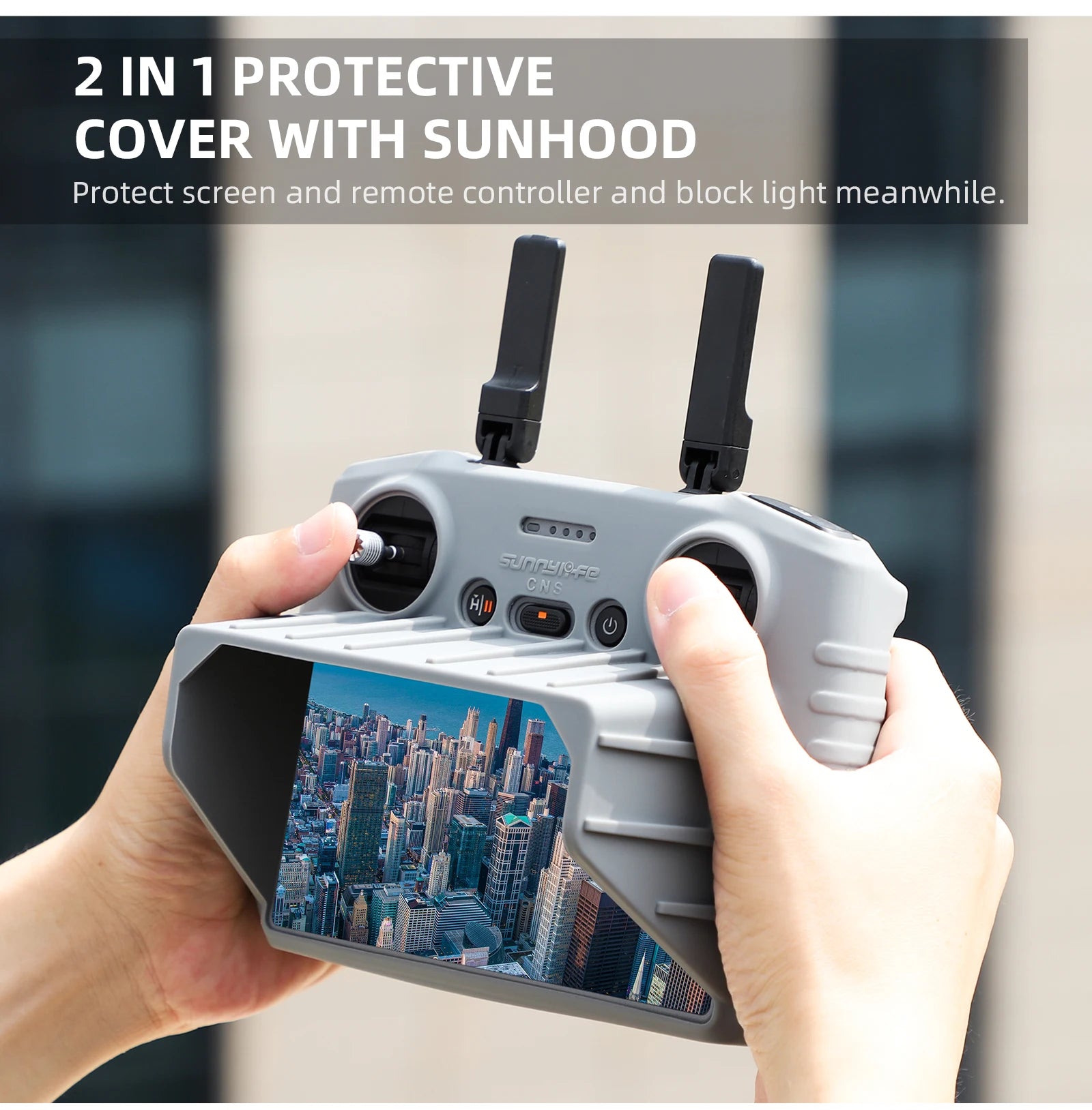 مجموعة الملحقات لـ DJI Mini 4 Pro - غطاء عدسة معدات الهبوط، غطاء حماية المروحة، حامل قفص مرشح RC 2، حقيبة غطاء من السيليكون لوحدة التحكم 9 Accessories Kit for DJI Mini 4 Pro