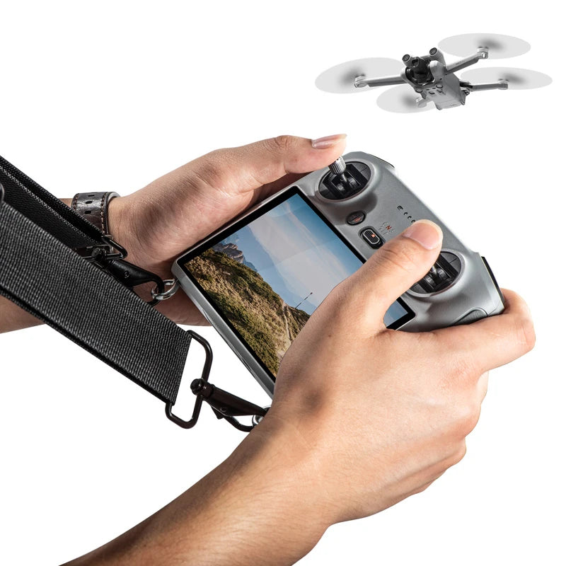 حبل قصير لوحدة التحكم الذكية DJI RC/RC 2/RC Pro/Smart - حزام رقبة قابل للتعديل لـ Mini 3 Pro/Air 2/Air 2S/Mavic 3 Pro/Air 3/Mini 4 Pro 30 Lanyard For DJI RC/RC 2/RC Pro/Smart Controller, Lanyard For DJI RC/RC 2/RC Pro/for DJI Smart Controller