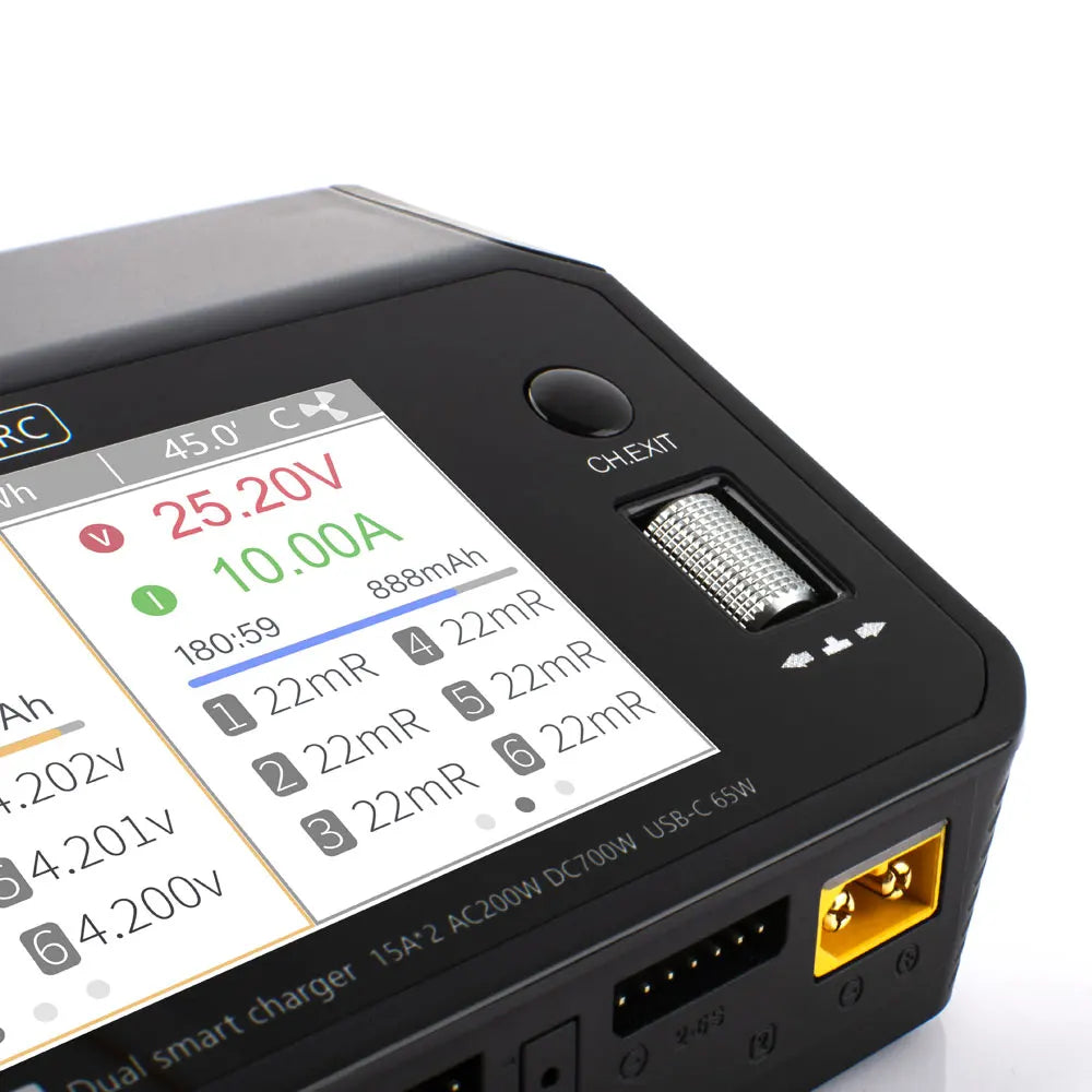 ToolkitRC M6DAC Charger, customizable 1-28V constant voltage, 1-15A constant current .