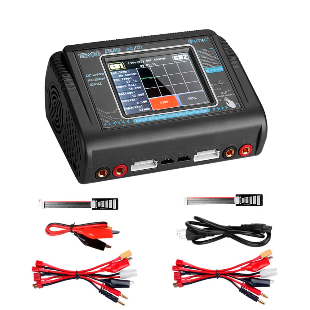 HTRC T400/T240/T150 Lipo Charger, 724o Ca apetord DELLLiS DCaoM A
