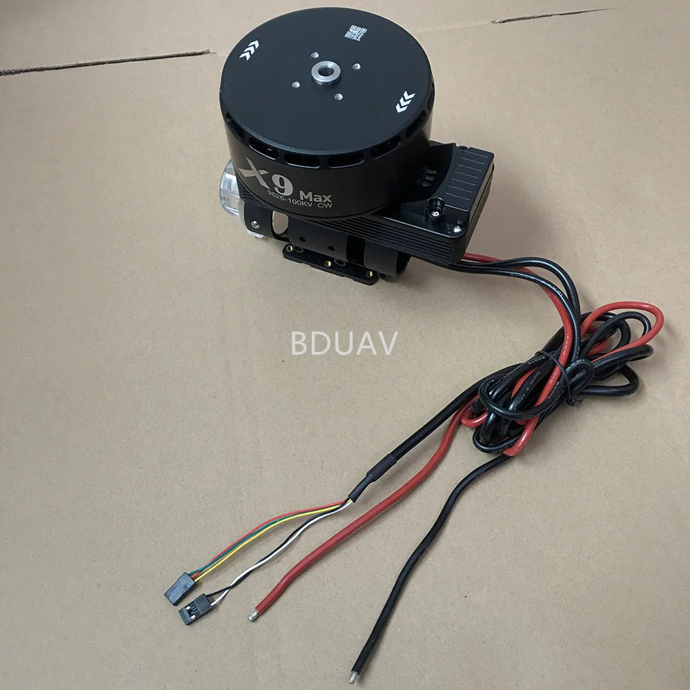 Hobbywing X9 MAX Power system - 9626 100KV motor D45mm 15kg for 20L 25L Multirotor Agriculture Spraying Drone 25 Hobbywing X9 MAX Power system - 9626 100KV motor, Hobbywing X9 MAX Power system, motor adopts hobbywing 9 series big load frame platform: make electromagnetic design and optimize system for