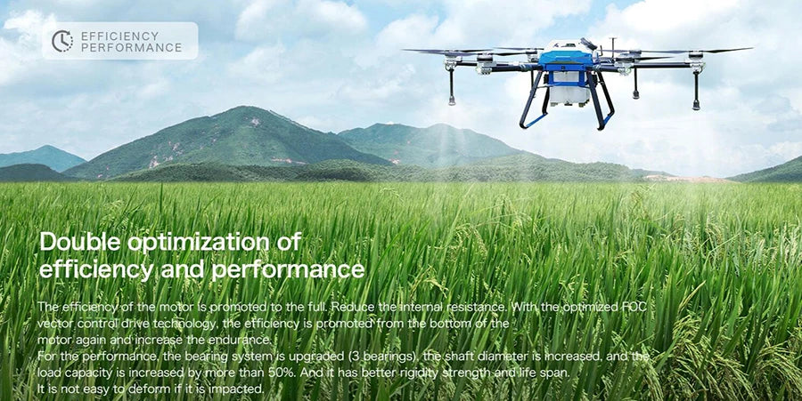 Hobbywing X9 MAX Power system - 9626 100KV motor D45mm 15kg for 20L 25L Multirotor Agriculture Spraying Drone 38 Hobbywing X9 MAX Power system - 9626 100KV motor, Hobbywing X9 MAX Power system, double optimization of 'efficiency and performance efficiency of the motor promotedito the full Reduce the