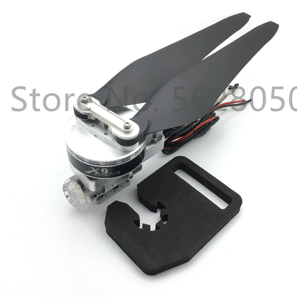 Original Hobbywing X9 14S FOC Integrated Motor Power System With 34inch 3411 Propeller for 40mm Agriculture Drones 11 Original Hobbywing X9 14S FOC Integrated Motor, electronic speed controller: Not included in the X9 power system