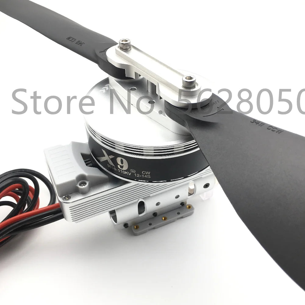 Original Hobbywing X9 14S FOC Integrated Motor Power System With 34inch 3411 Propeller for 40mm Agriculture Drones 14 Original Hobbywing X9 14S FOC Integrated Motor, Ensures safe and reliable operation with features like power-on self-test, abnormal voltage