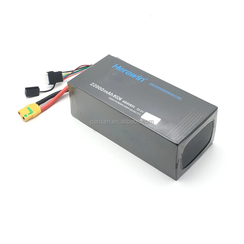 Herewin 6s 22000mah 22.2v 20C Agriculture Drone Battery, iance ipoc highpower 488wH High( 222v Qua