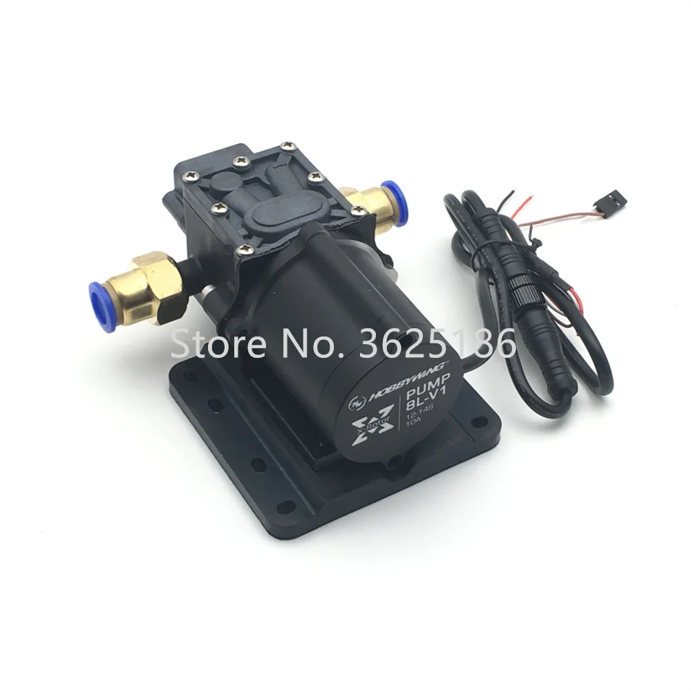 Hobbywing 8L Brushless Water Pump, 8L Brushless Water Pump SPECIFICATIONS Wheelbase : Bottom Plate Use