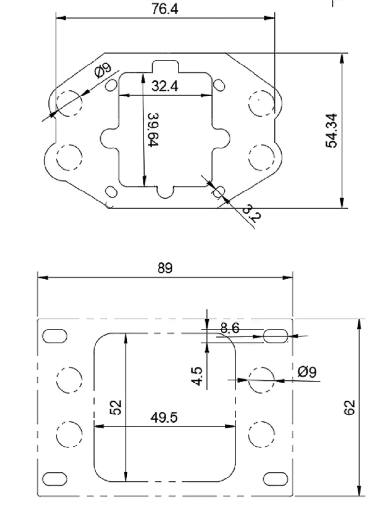5L 8L brushless water pump Shock plate SPECIFICATIONS Wheelbase