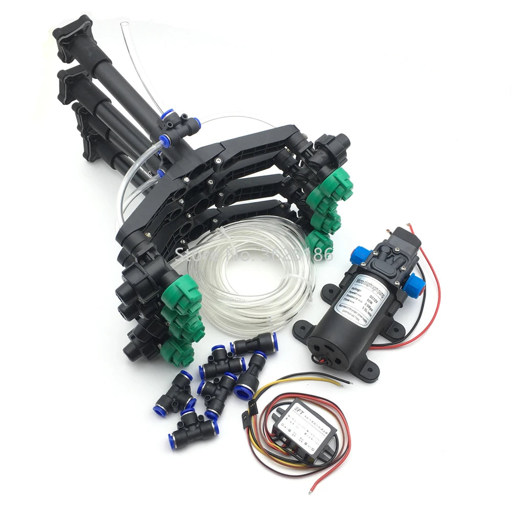 Drone Spray System, the drug detection function is currently limited to the use of 25W water pump . the 3