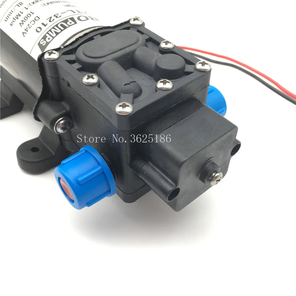 Drone Spray System, a flat, no water is low, need to discharge the air in the pump before take