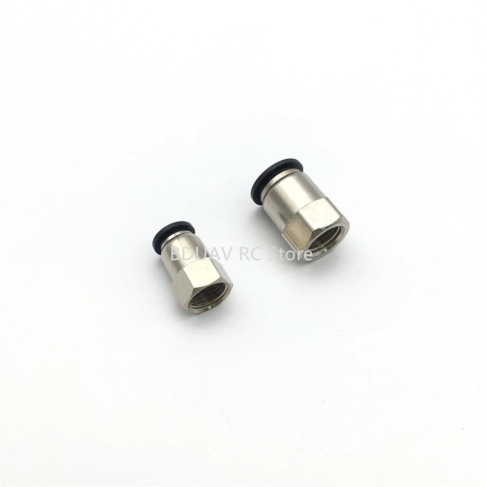 20pcs 8mm 12mm Flow Meter Outlet Fittings/Gas