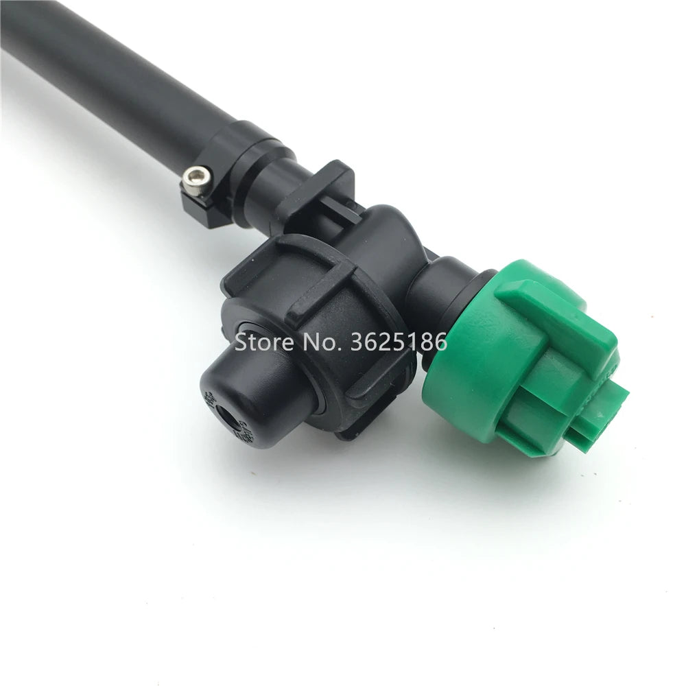 EFT High-pressure Nozzle, nozzle standard with 80 mesh stainless steel filter, 015 plastic nozzle, quick removal cap