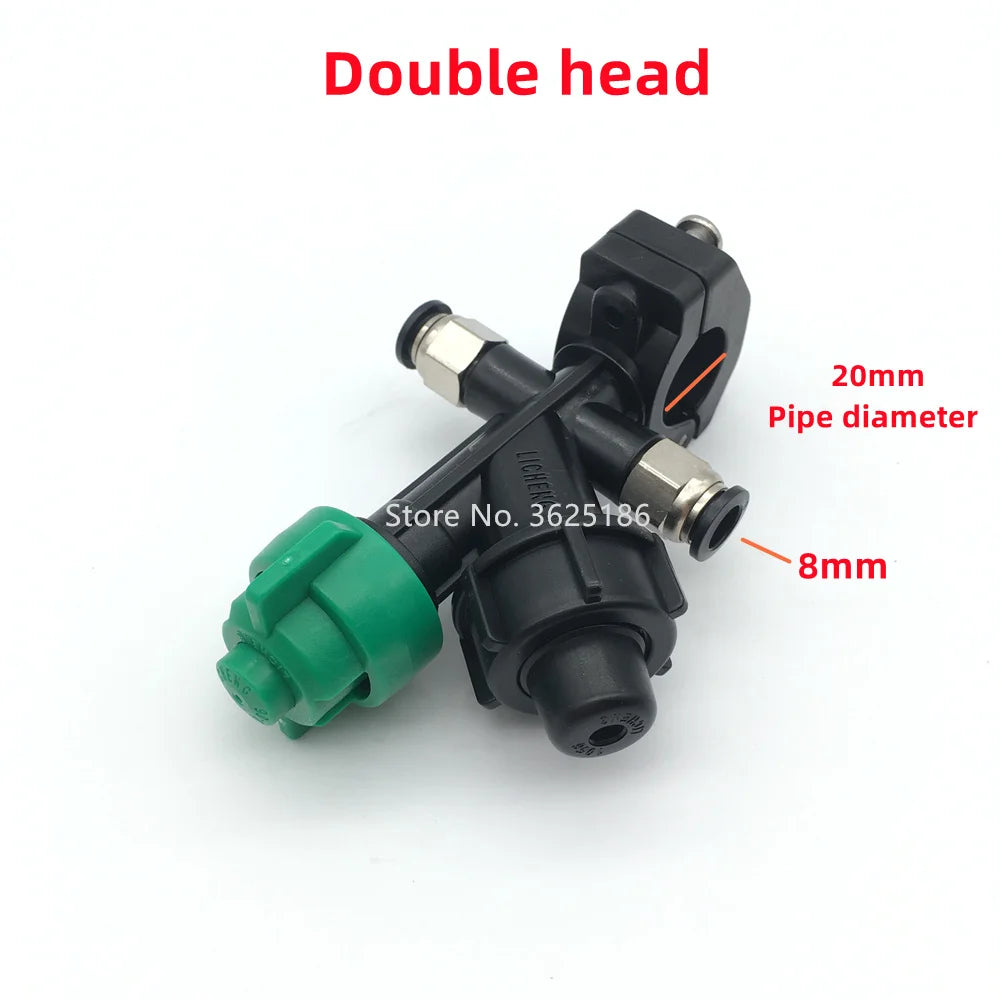 EFT Agricultural Spray Nozzle, Double head 20mm Pipe diameter Store No. 3625186 8