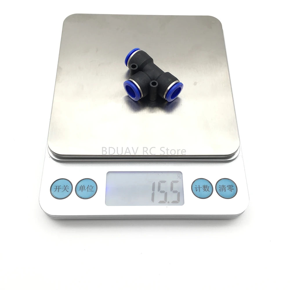 T-Type Air Tube Quick Connector SPECIFICATIONS Wheelbase : Screw