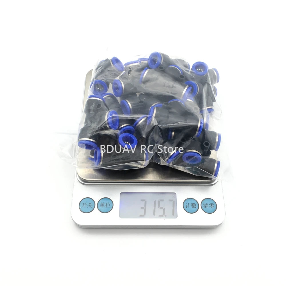 T-Type Air Tube Quick Connector SPECIFICATIONS Wheelbase : Screw