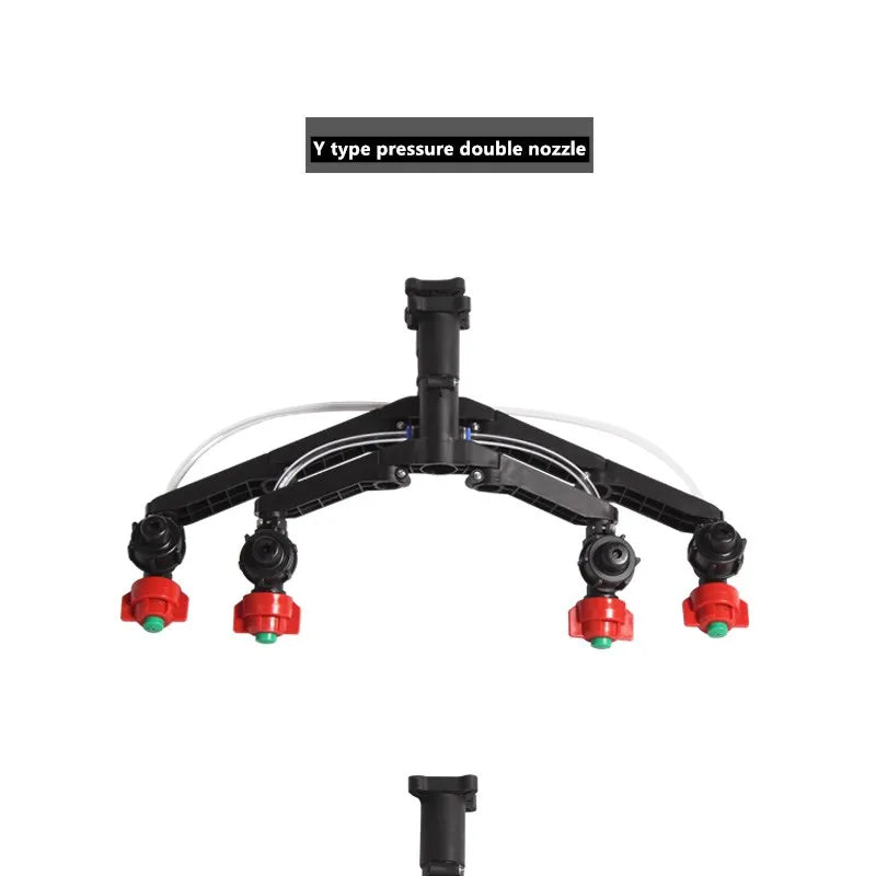 Y type Dual Nozzle, Y type dual nozzles, agricultural spraying double-head extended nozzle .