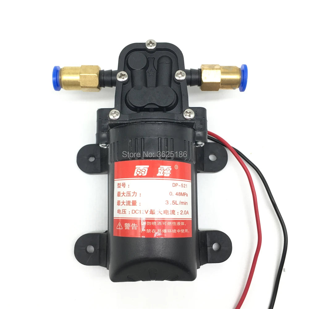 Spray system - Pressure nozzle, spray system pressure nozzles, water pump, governor, step-down module, water pipe