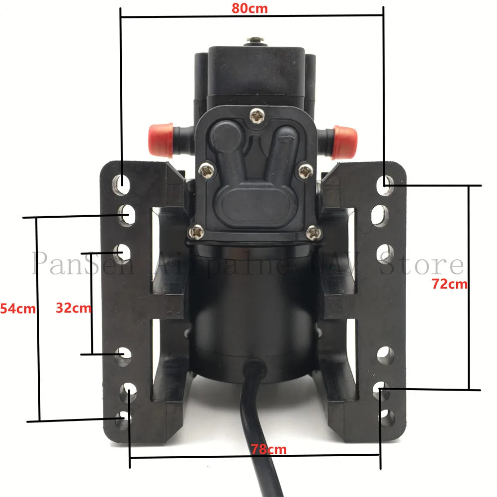 Hobbywing Combo Pump, aerops is a rubber pump with a working voltage of 12-14S (DC