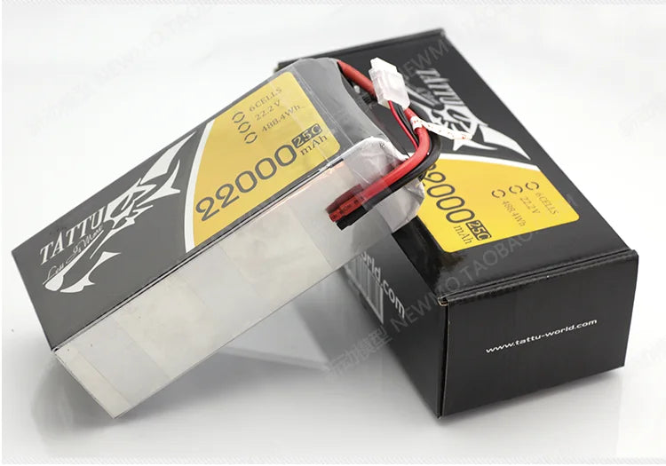 TATTU 22000mAh Battery For Agricultural Drone - 22.2V 6S