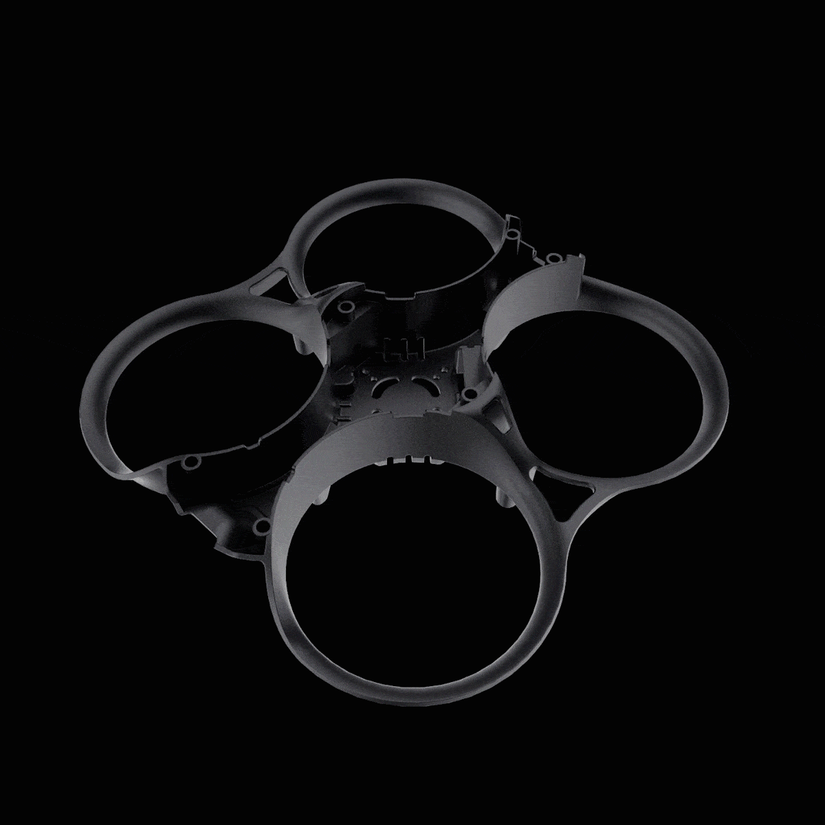 أجزاء إطار GEPRC GEP-CT25 - مناسبة Cinebot25 S 2.5 بوصة استبدال جزء الإصلاح حقن مصبوب RC DIY FPV Freestyle Drone 8