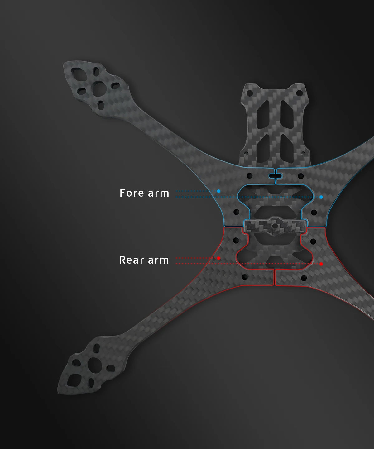 GEPRC GEP-MK5D O3 Frame, to record beautiful moments for your flight