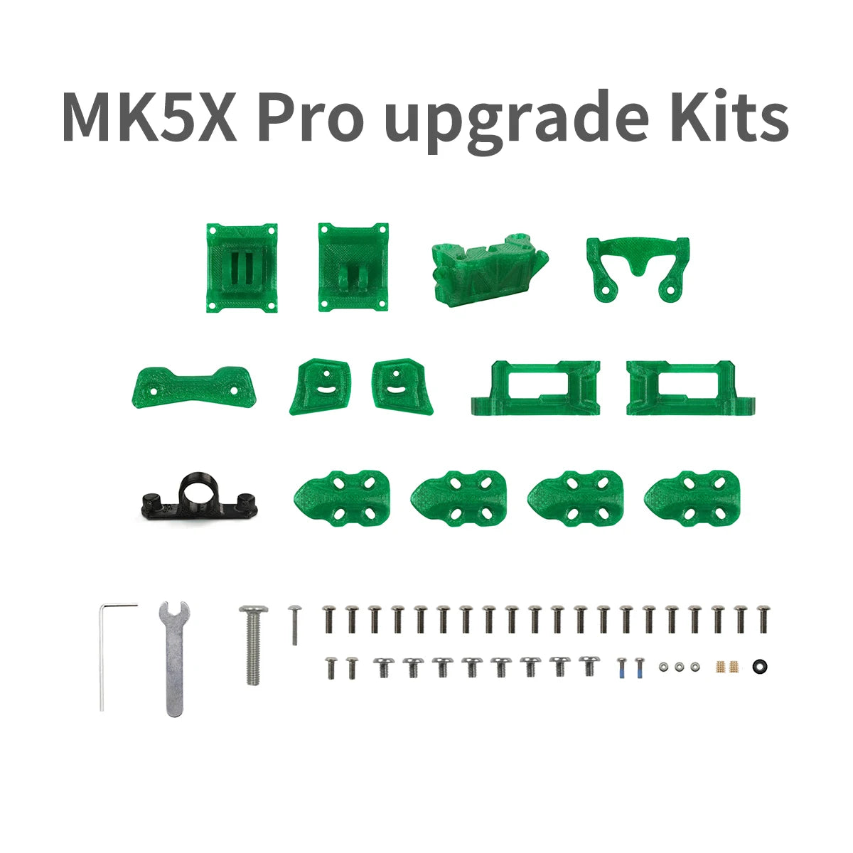 GEPRC GEP-MK5D O3 Frame, the DC structure has a wide and unobstructed viewing angle during flight . it