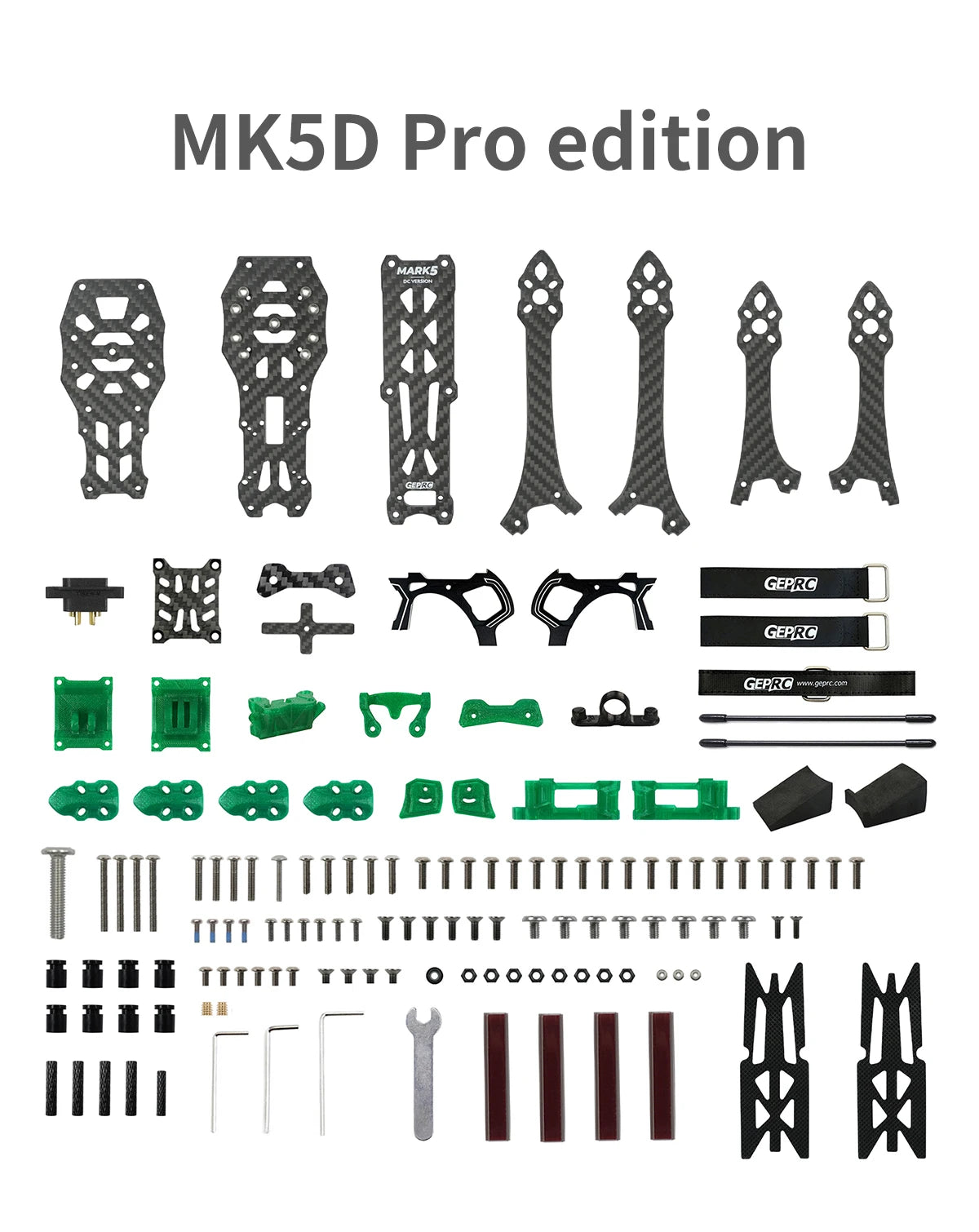 GEPRC GEP-MK5D O3 Frame, MKSD Pro edition MARKS GEPRO brrG GEPRC GEP