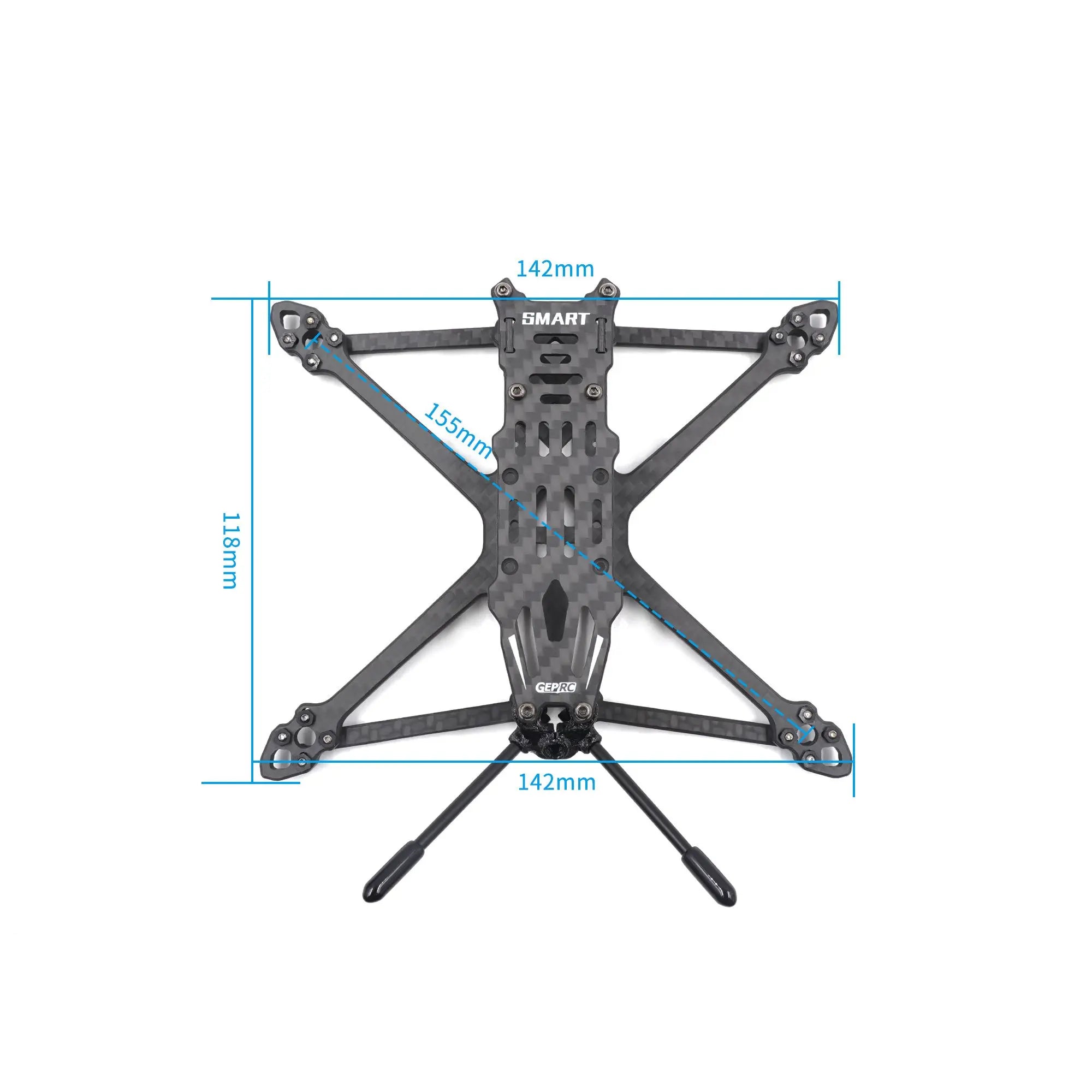 GEPRC GEP-ST35 Frame, GEPRC 142mm 155mm SMART [ GEP