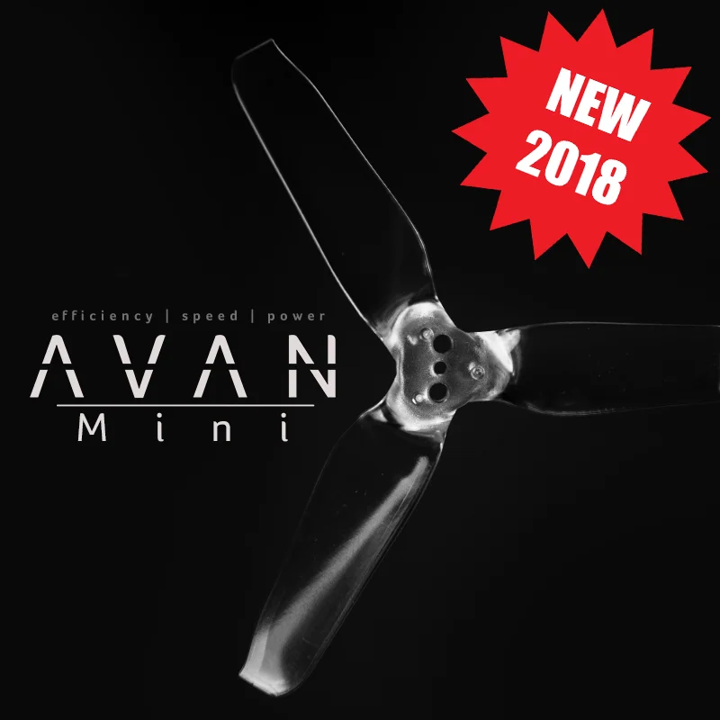 GEPRC 3×2.4×3 FPV Propeller - AVAN Mini 3 inch Propeller 3×2.4×3 6xCCW 6xCW 3 sets 11