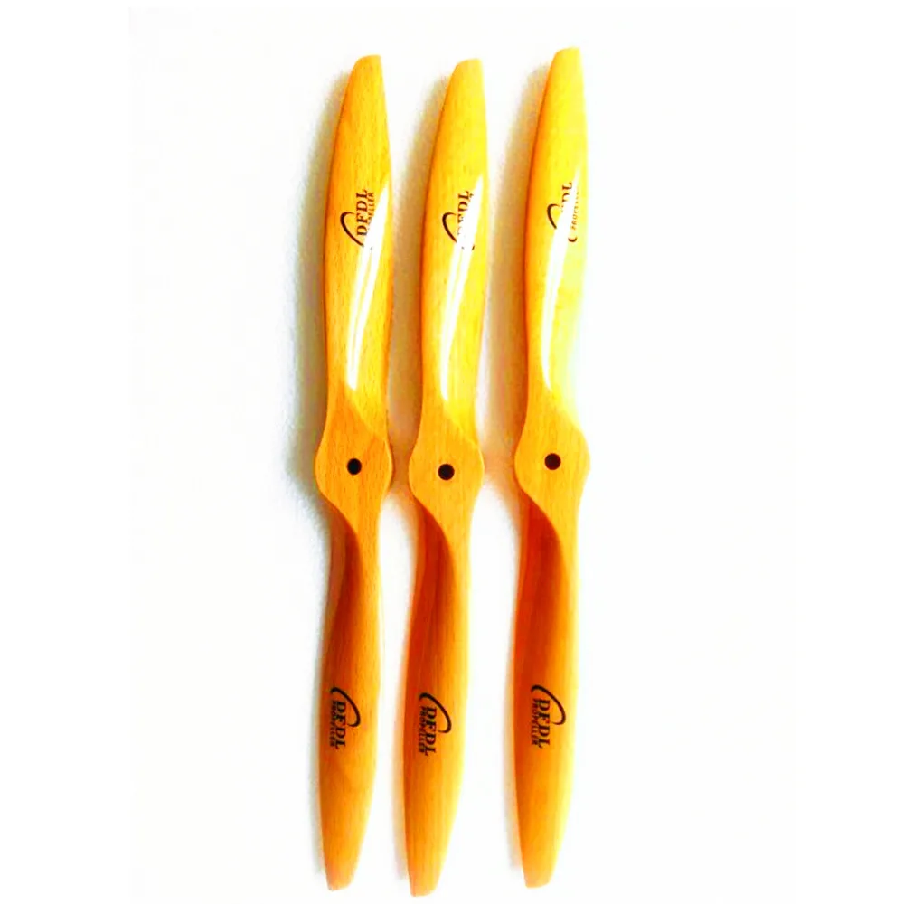 DFDL High-efficiency CW Wood Beech Propeller For RC Nitro engine and Gasoline engine Airplane 11